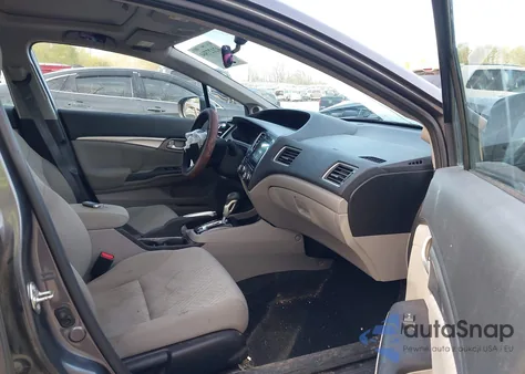 2014 Honda Civic Ex z USA, uszkodzony, nr VIN 2HGFB2F86EH543337